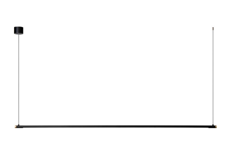 Lucide MARNIK - Závesné svietidlo - Ø 2,5 cm - LED Rozm. - 1x32W 2700K/4000K - Čierna